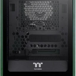 Thermaltake The Tower 200 Mini Chassis Gaming Mini Tower Κουτί Υπολογιστή με Πλαϊνό Παράθυρο Racing Green
