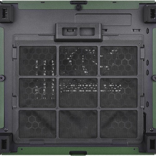 Thermaltake The Tower 200 Mini Chassis Gaming Mini Tower Κουτί Υπολογιστή με Πλαϊνό Παράθυρο Racing Green