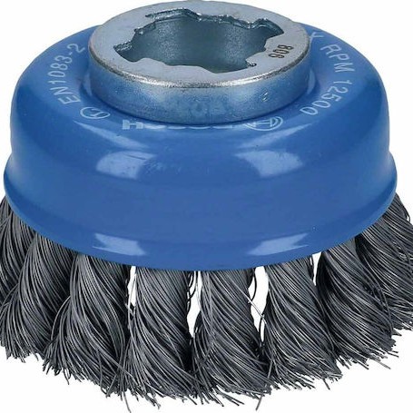 Bosch 2608620726 Συρματόβουρτσα Καμπάνα με Κοτσίδες για Γωνιακό Τροχό 75mm