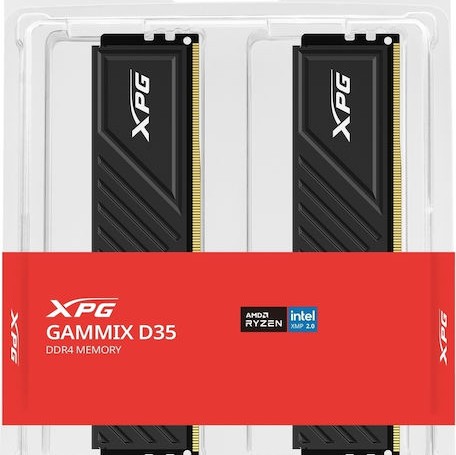 Adata Gammix D35 DDR4 16GB RAM με 2x8GB Modules και Ταχύτητα 3600 για Desktop