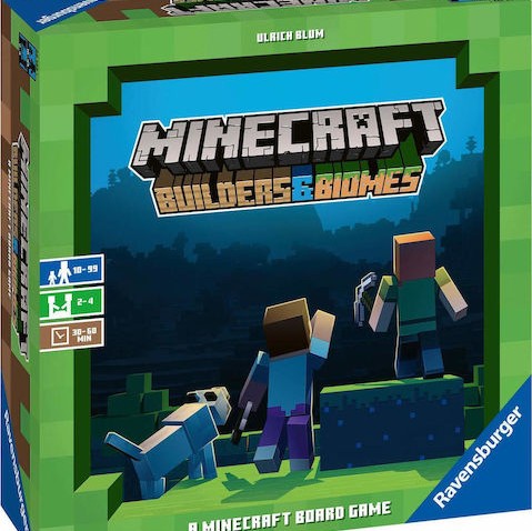 Επιτραπέζιο Παιχνίδι Minecraft Builders & Biomes για 2-4 Παίκτες 10+ Ετών (EN) Ravensburger