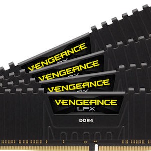 Corsair Vengeance LPX DDR4 32GB RAM με 4x8GB Modules και Ταχύτητα 3600 για Desktop