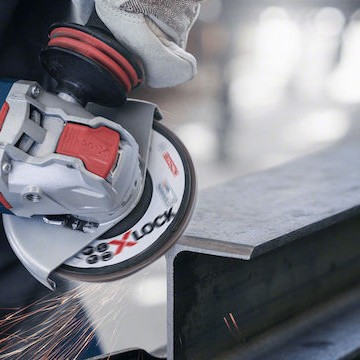 Bosch X-LOCK X571 Δίσκος Λείανσης Μετάλλου 125mm G80