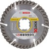 Bosch X-Lock Standard Universal Δίσκος Κοπής Δομικών Υλικών 115mm 2608615165