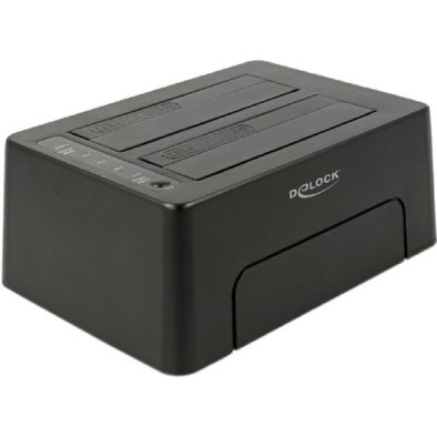 DeLock USB Type-C 3.1 Docking Station Docking Station για 2 Σκληρούς Δίσκους SATA 3.5