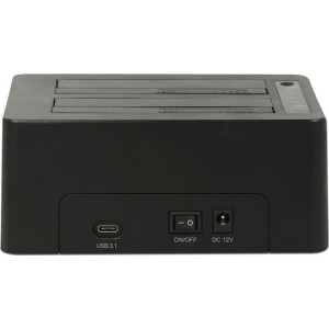 DeLock USB Type-C 3.1 Docking Station Docking Station για 2 Σκληρούς Δίσκους SATA 3.5