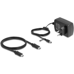 DeLock USB Type-C 3.1 Docking Station Docking Station για 2 Σκληρούς Δίσκους SATA 3.5