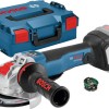 Bosch GWX 18V-10 PSC Τροχός 125mm Μπαταρίας Brushless με Ρύθμιση Στροφών 18V Solo