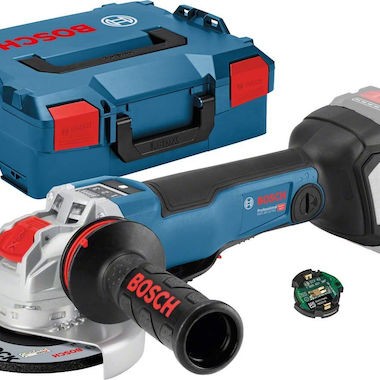 Bosch GWX 18V-10 PSC Τροχός 125mm Μπαταρίας Brushless με Ρύθμιση Στροφών 18V Solo