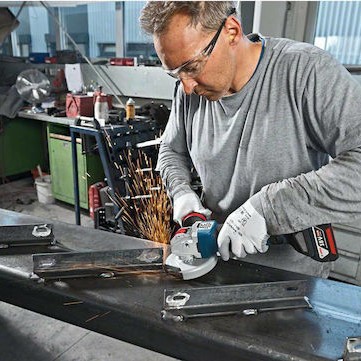 Bosch GWX 18 V-10 PC Τροχός 125mm Μπαταρίας 18V Solo