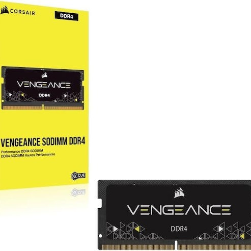 Corsair Vengeance DDR4 με Module 1x16GB και Ταχύτητα 2666 για Laptop
