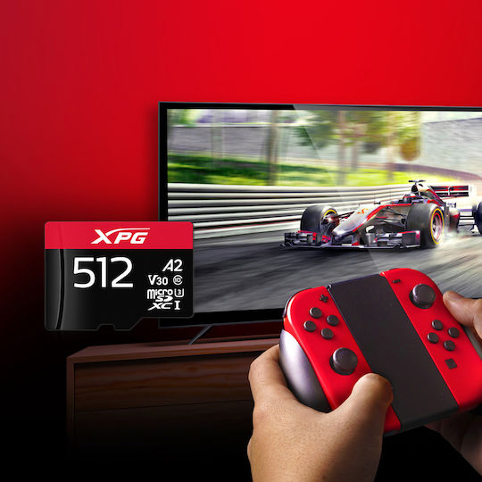 Adata XPG microSDXC 512GB Class 10 U3 V30 A2 UHS-I