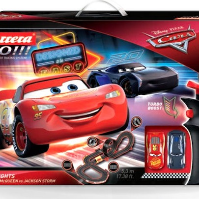 Carrera Disney Cars Disney·Pixar Cars - Neon Nights Πίστα 1:43 για 6+ Ετών