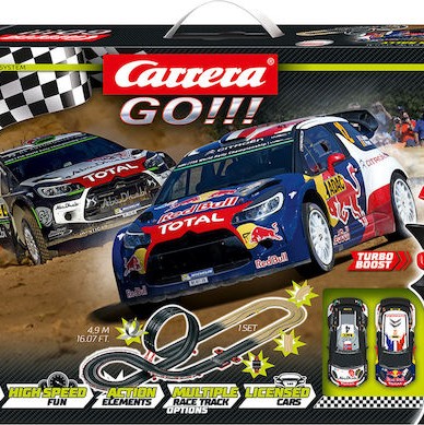 Carrera Go Superrally Πίστα για 8+ Ετών