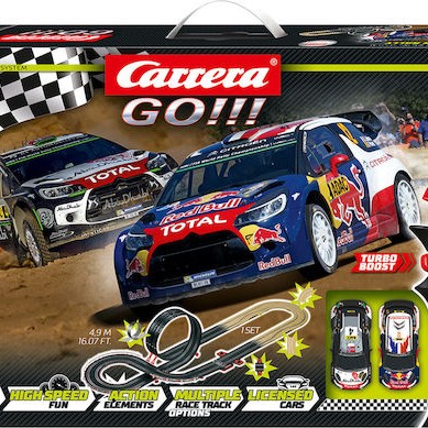 Carrera Go Superrally Πίστα για 8+ Ετών