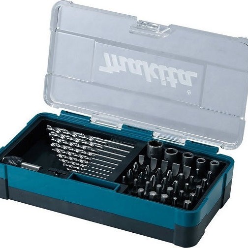 Makita Σετ Κατσαβιδόλαμες 1/4 & Τρυπάνια Σετ 48 Τρυπάνια με Εξάγωνο Στέλεχος