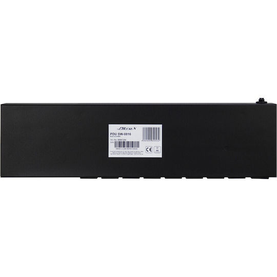 Inter-Tech SW-0816 Πολύπριζο Rack Μαύρο