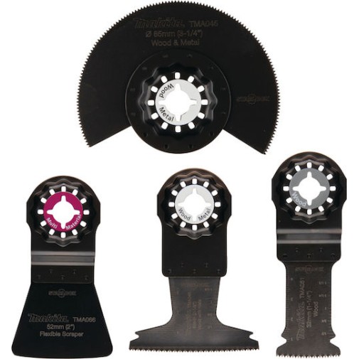 Makita Λάμες Πολυεργαλείων 4τμχ B-67505