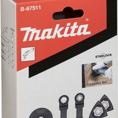 Makita Αναλώσιμα Πολυεργαλείων 5τμχ B-67511