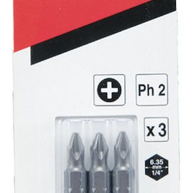 Makita Σετ 3 Μύτες Κατσαβιδιού Σταυρός