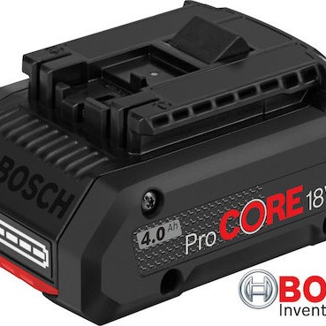 Bosch Σετ 2 Μπαταριών Εργαλείου Λιθίου 18V Χωρητικότητας 4Ah με Φορτιστή GAL 18V-40