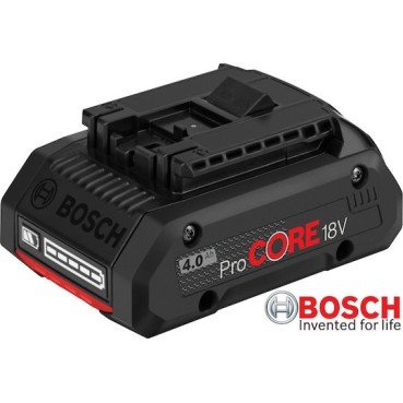 Bosch Σετ 2 Μπαταριών Εργαλείου Λιθίου 18V Χωρητικότητας 4Ah με Φορτιστή GAL 18V-40