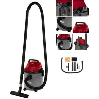 Einhell Σκούπα Υγρών / Στερεών 1250W με Πλαστικό Κάδο 15lt