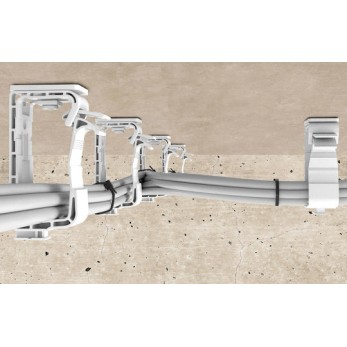 fischer Δεματικά Καλωδίων 300x3.6mm Διάφανο 100τμχ 037490