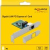 DeLock Ενσύρματη Κάρτα Δικτύου Gigabit (1Gbps) Ethernet PCI-e