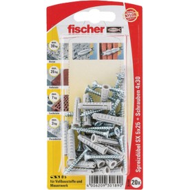 fischer Βίδα με Διάμετρο M8 και Μήκος 40mm 10τμχ