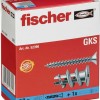 fischer GK S Ούπα Πλαστικό 22x22mm 50τμχ 52390