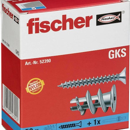 fischer GK S Ούπα Πλαστικό 22x22mm 50τμχ 52390