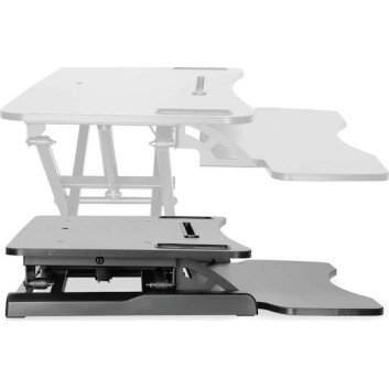 Digitus Βάση Δαπέδου Οθόνης Ασημί (DA-90380-1)