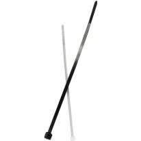 fischer Δεματικά Καλωδίων 300x3.6mm Μαύρο 100τμχ 69364