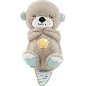 Fisher Price Βίδρα με Κίνηση Αναπνοής από Ύφασμα με Μουσική για Νεογέννητα