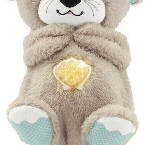 Fisher Price Βίδρα με Κίνηση Αναπνοής από Ύφασμα με Μουσική για Νεογέννητα