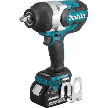 Makita Brushless Μπουλονόκλειδο Μπαταρίας 18V 2x5Ah με Υποδοχή 1/2