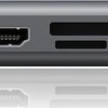 Icy Box USB-C Docking Station με HDMI 4K PD Ethernet και σύνδεση 2 Οθονών Γκρι (IB-DK4040-CPD)