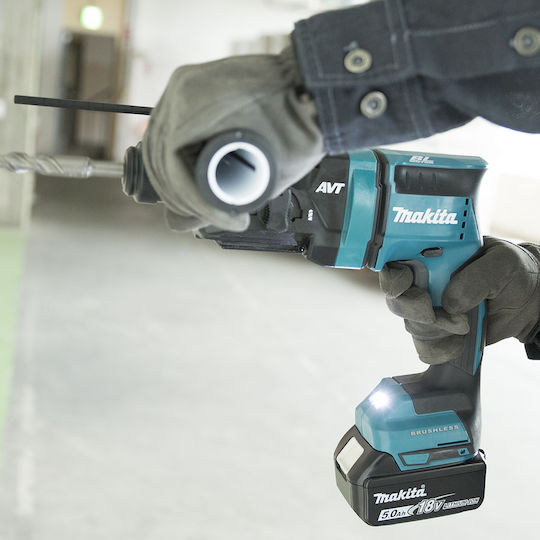 Makita Κρουστικό Σκαπτικό Πιστολέτο Μπαταρίας Brushless 18V Solo με Υποδοχή SDS Plus