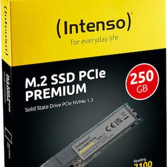 Intenso Premium SSD 250GB M.2 NVMe PCI Express 3.0