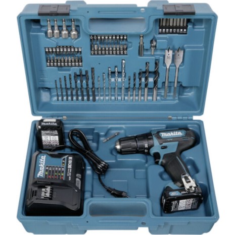 Makita Κρουστικό Δραπανοκατσάβιδο Μπαταρίας 10.8V 2x2Ah