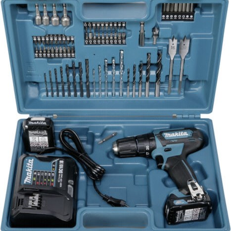 Makita Κρουστικό Δραπανοκατσάβιδο Μπαταρίας 10.8V 2x2Ah