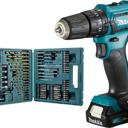 Makita Κρουστικό Δραπανοκατσάβιδο Μπαταρίας 10.8V 2x2Ah