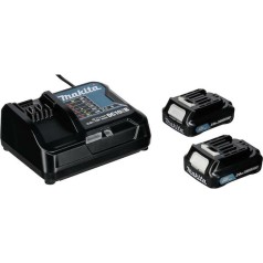 Makita Κρουστικό Δραπανοκατσάβιδο Μπαταρίας 10.8V 2x2Ah