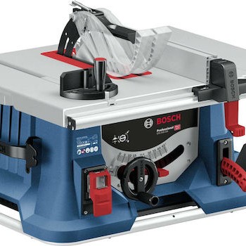 Bosch GTS 635-216 Professional Δισκοπρίονο Πάγκου με Ισχύ 1600W, Δίσκο Κοπής Διαμέτρου 216mm & Ταχύτητα Κοπής 5500rpm