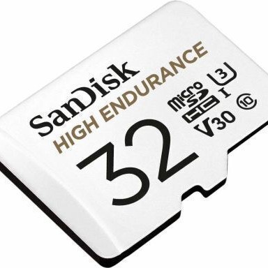 Sandisk High Endurance microSDHC 32GB Class 10 U3 V30 UHS-I με αντάπτορα