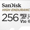 Sandisk High Endurance microSDXC 256GB Class 10 U3 V30 UHS-I με αντάπτορα