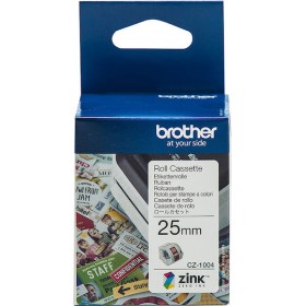 Brother Ταινία Ετικετογράφου 5m x 25mm σε Λευκό Χρώμα