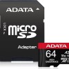 Adata High Endurance microSDXC 64GB U3 V30 with Adapter