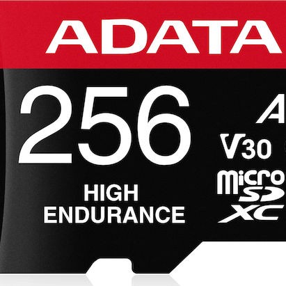 Adata High Endurance microSDXC 256GB Class 10 U3 V30 A2 UHS-I
